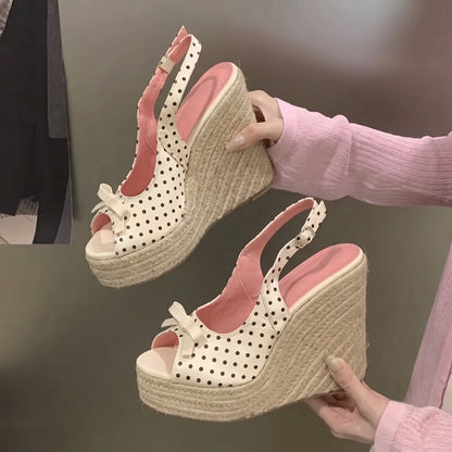 Chelsea Retro Slingback Espadrilles