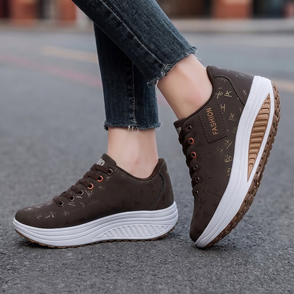 Aria Elevate Wedge Trainers