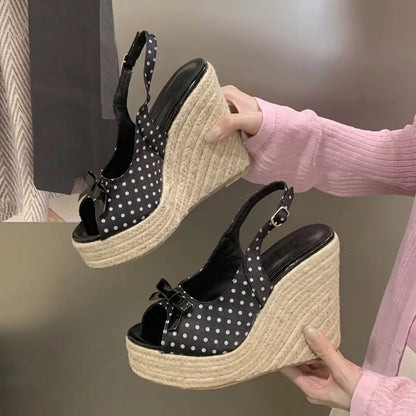 Chelsea Retro Slingback Espadrilles