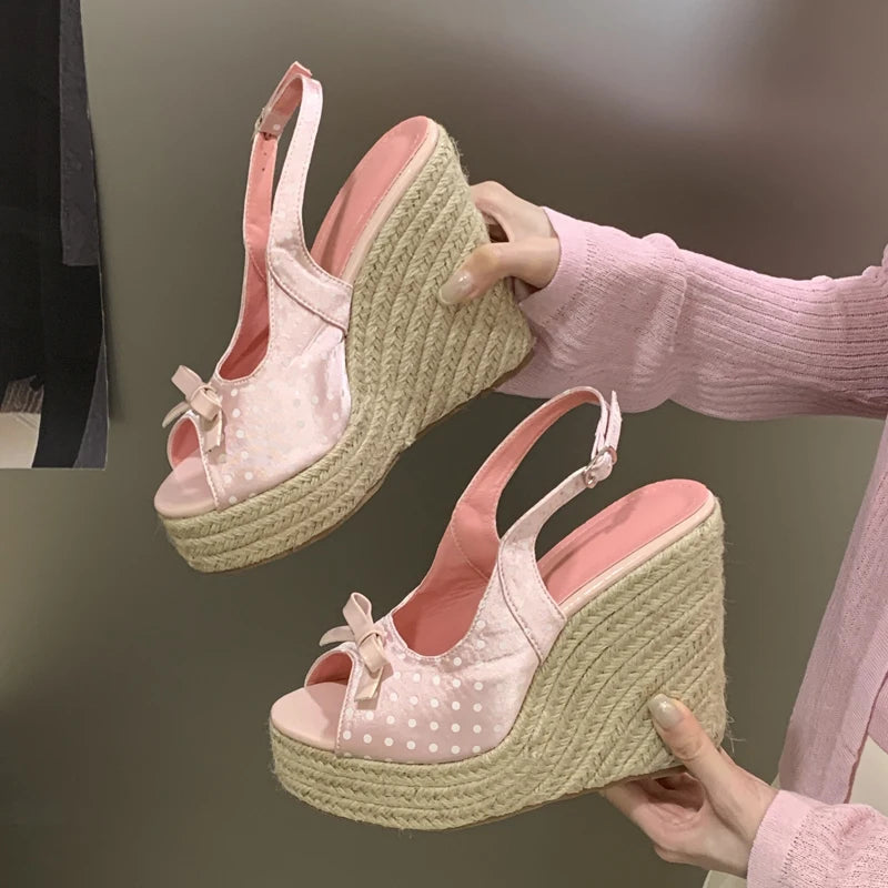 Chelsea Retro Slingback Espadrilles
