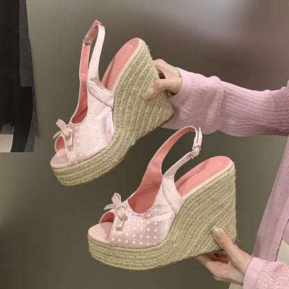 Chelsea Retro Slingback Espadrilles