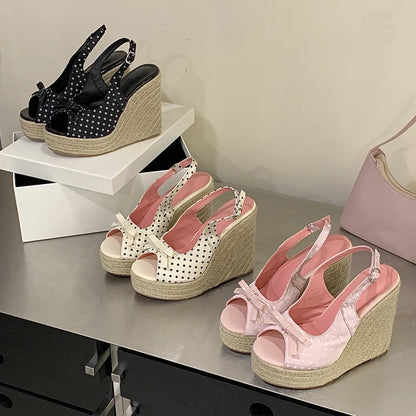 Chelsea Retro Slingback Espadrilles