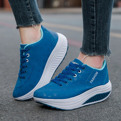 Aria Elevate Wedge Trainers