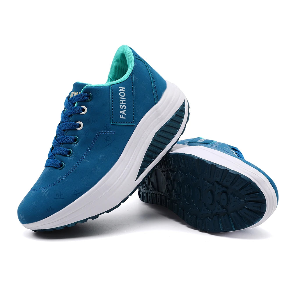 Aria Elevate Wedge Trainers