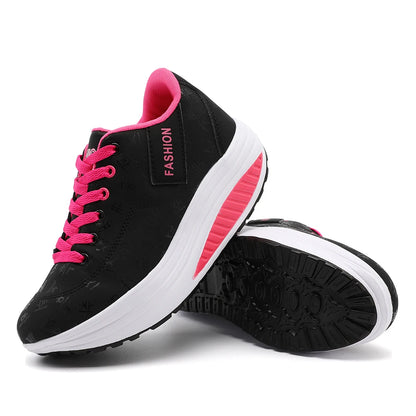 Aria Elevate Wedge Trainers