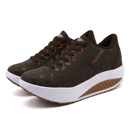 Aria Elevate Wedge Trainers